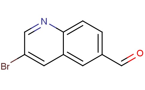 6-Quinolinecarboxaldehyde, 3-bromo-
